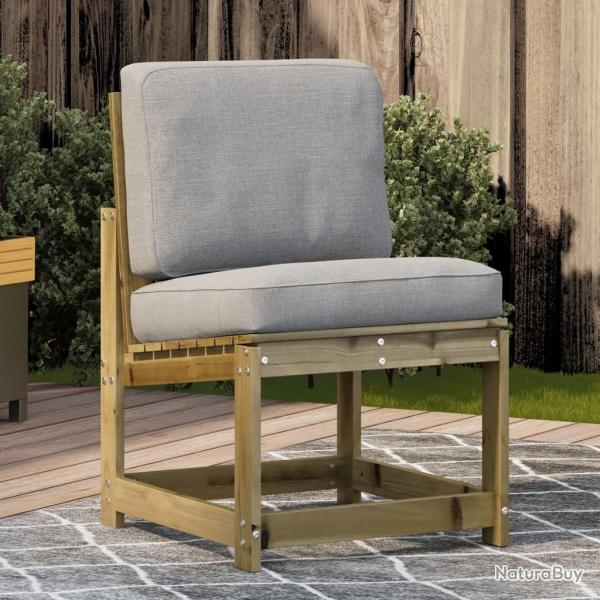 Chaise de jardin 50,5x55x77 cm bois de pin impr�gn�