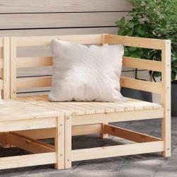 Canap&eacute; d'angle de jardin 70x70x67 cm bois de pin massif