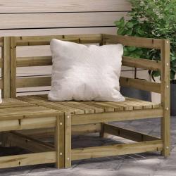 Canap&eacute; d'angle de jardin 70x70x67 cm bois de pin impr&eacute;gn&eacute;