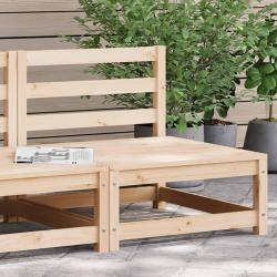 Canap&eacute; de jardin sans accoudoirs 70x70x67 cm bois de pin massif