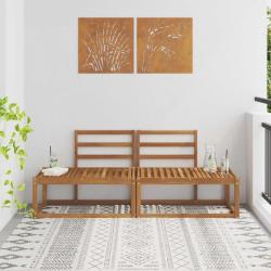 Canap&eacute; d'ext&eacute;rieur en bout 2 Pi&egrave;ce Naturel 182,5 x 63 x 73 cm