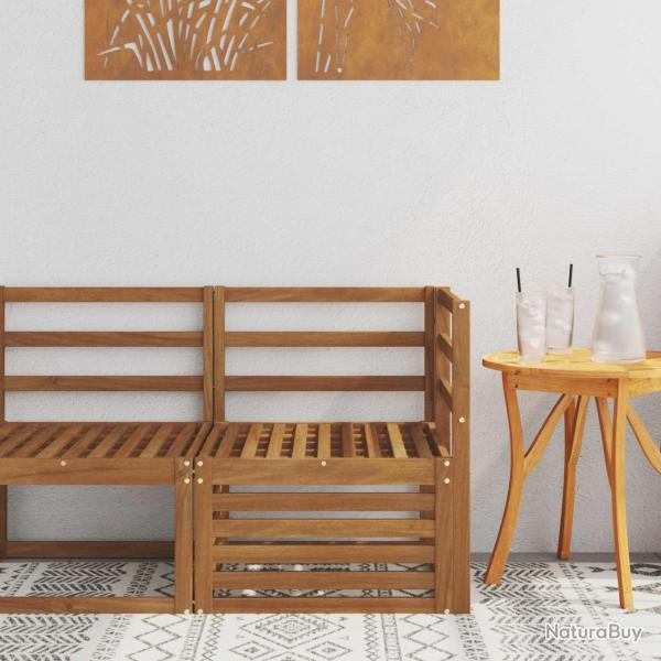 Canap� d'angle ext�rieur Bois d'Acacia Massif Naturel