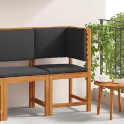 Chaise de jardin Marron 50 x 50 x 91cm Bois d'acacia massif
