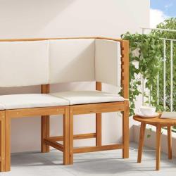 Chaise de jardin Marron 50 x 50 x 91cm Bois d'acacia massif