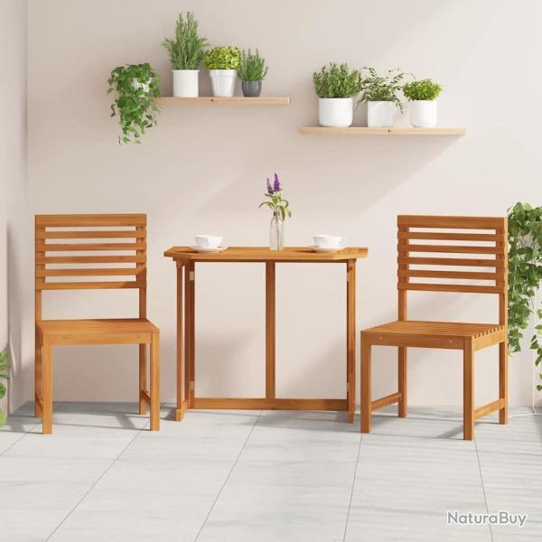 Chaise de jardin 2 pcs Marron 50 x 50 x 91cm