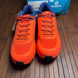 SCARPA Spin Ultra Orange Fluo Galaxie blue