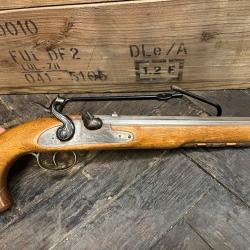 Ench&egrave;re 1� sans prix de r&eacute;serve pistolet a percussion cal 45 kentucki