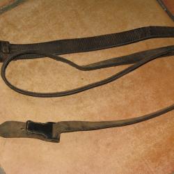 Bretelle WW2 en cuir pour fusil Mauser K 98k