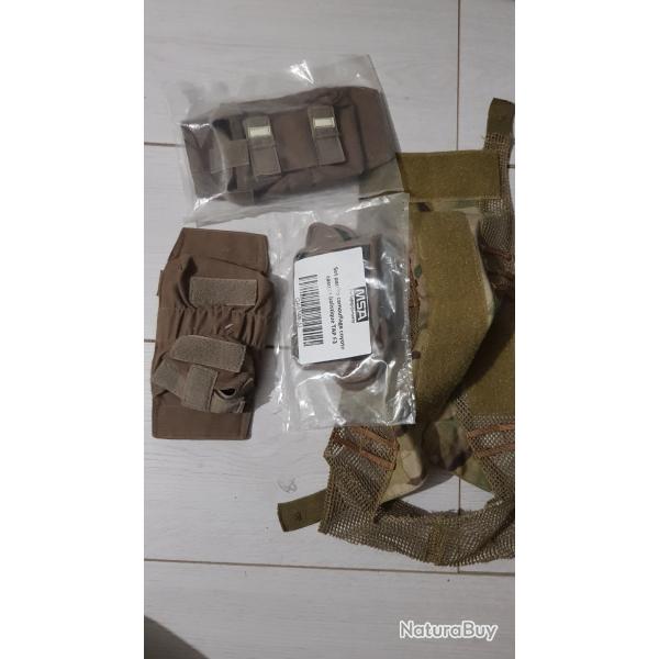 lot couvre casque ops core f3 arm�e