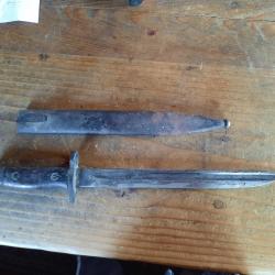 Ba&iuml;onnette 1902 pour fusil Mauser