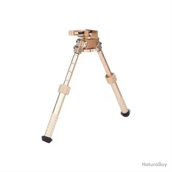 Bipied tactique picatinny en aluminium sur rotule � d�gagement rapide