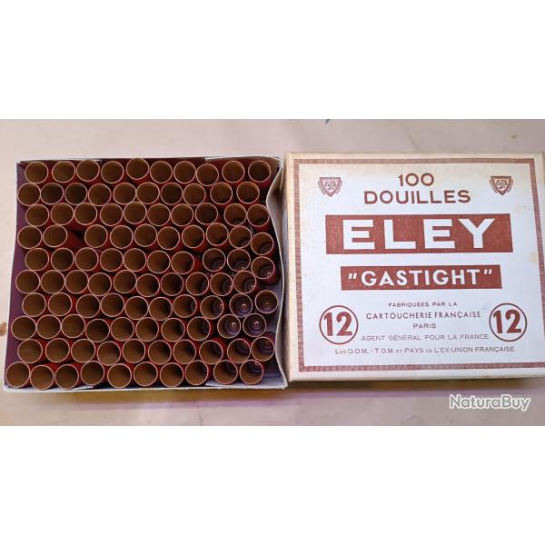 Boite de 100 douilles amorc�es, cal 12/70