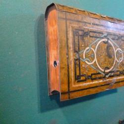 incroyable Livre avec pi&egrave;ge a feu de 1880 environ