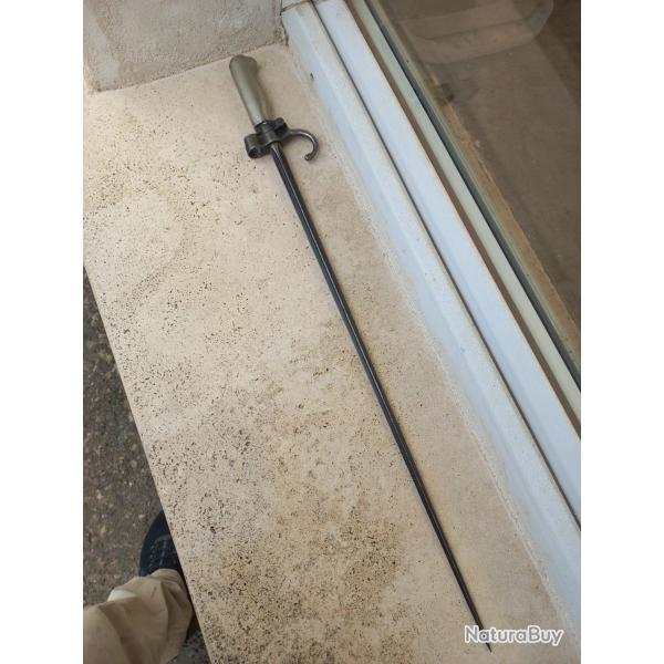 baionnette fusil lebel sans fourreau