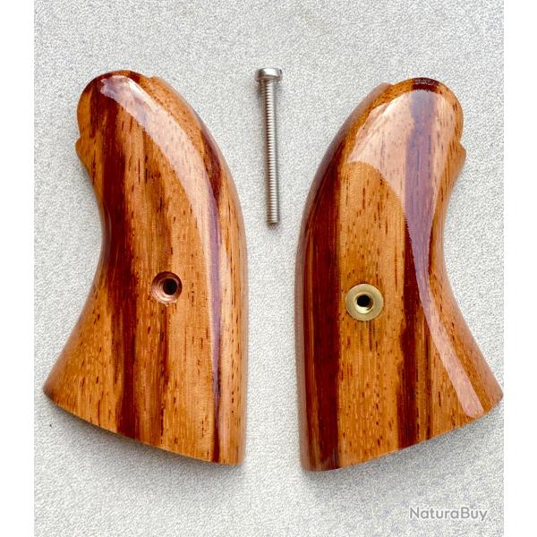 Plaquettes Zebrano vernis Remington 1858