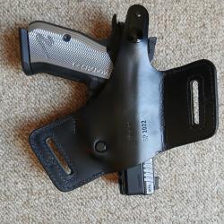 holster cuir gaucher Marque Scorpion Sig P2022 , CR 75,  Shadow P 01 , shadow P02 , etc...
