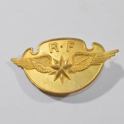 Insigne de casque Shako officier arm&eacute;e de l'air Fran&ccedil;ais WW1/WW2 Post (20A)