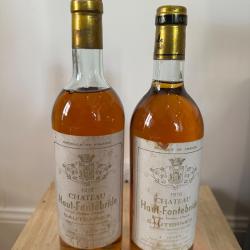 Rare - ch&acirc;teau haut-fontebride 1978 - sauternes - grand vin liquoreux ancien