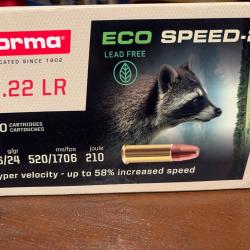 500 balles 22 lr norma speed eco