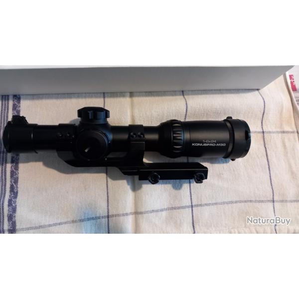 Lunette LPVO KONUSPRO M-30Grossissement x1-6