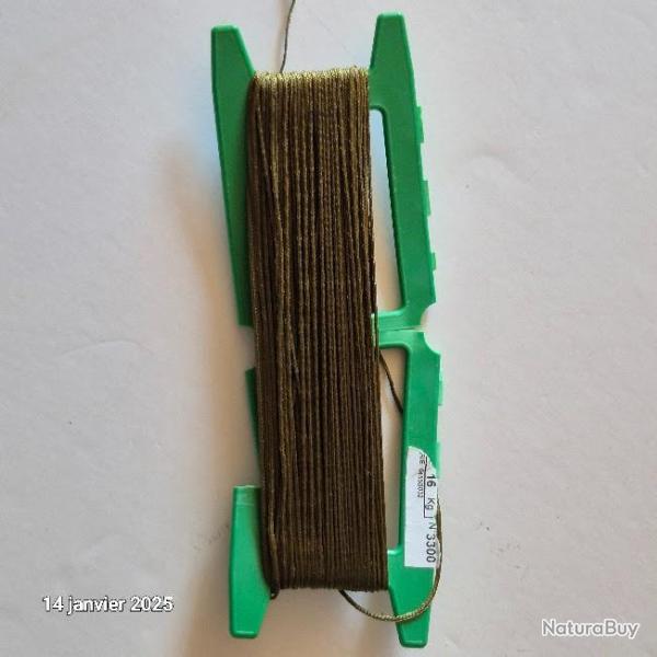 Plioir vert �quip� de 25 m�tres de fouet � anguilles 16 kilos