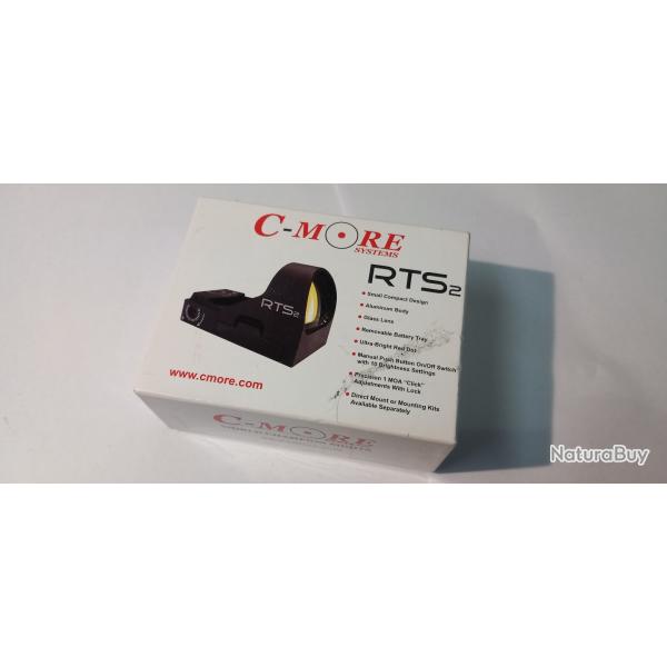 Point rouge C-More RTS2 10moa avec rail picatinny