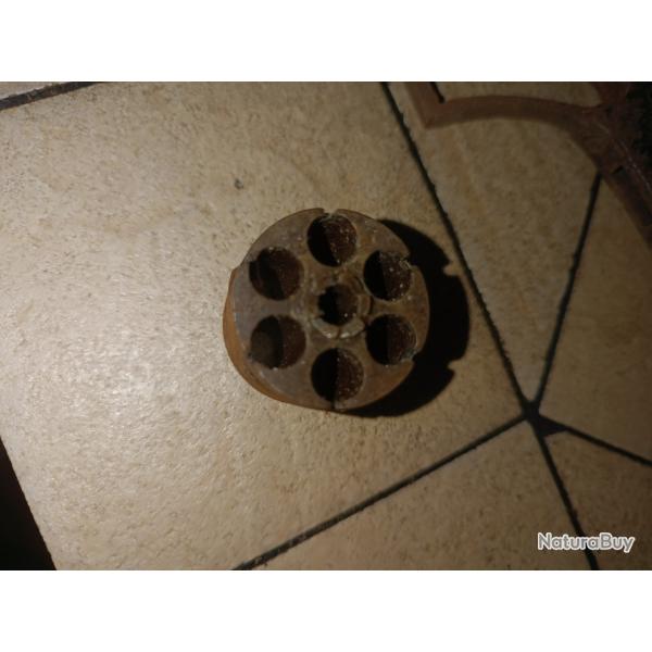 Barillet revolver a broche 7mm n 1