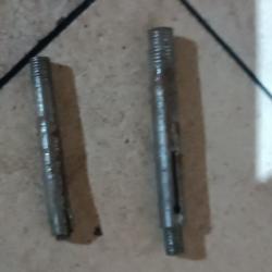 Paire de axe de barillet 320 ou 7mm a broche