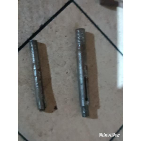 Paire de axe de barillet 320 ou 7mm a broche