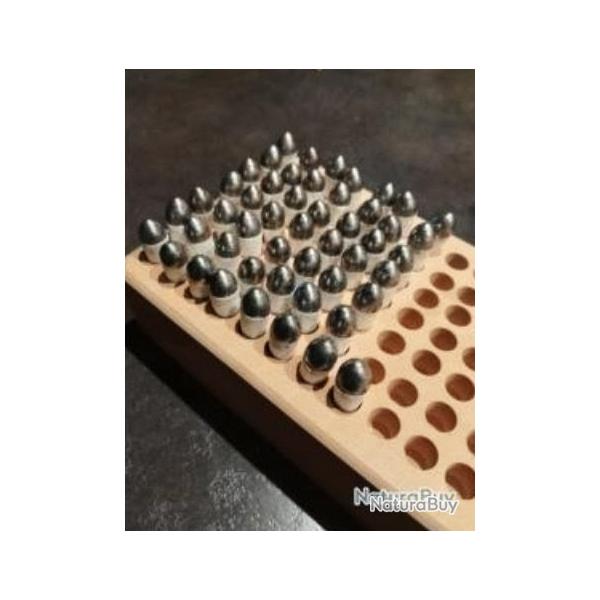 12 cartouches papier ogivale calibre 44/451 avec 1,4g de pnf2 plus amorce RWS 1075