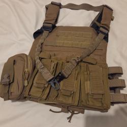 Gilet tactique tactical ops full &eacute;quiper