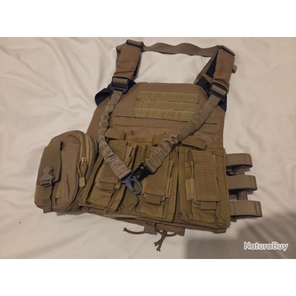 Gilet tactique tactical ops full �quiper