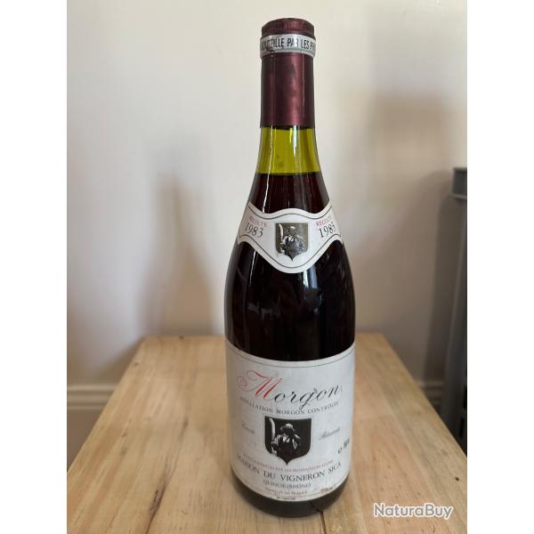 Morgon 1983 Maison duVigneron SICA -Beaujolais Cru Ancien -Cuv�e R�serv�e