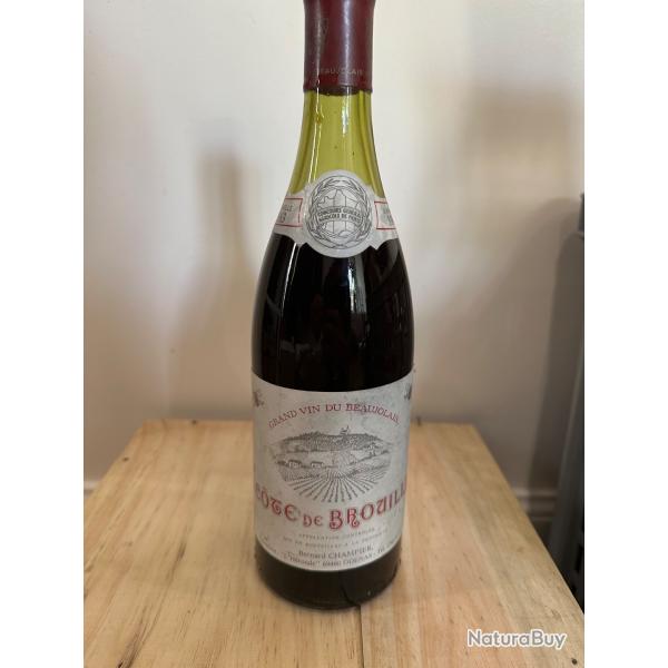 C�te de Brouilly 1983 - Bernard Champier