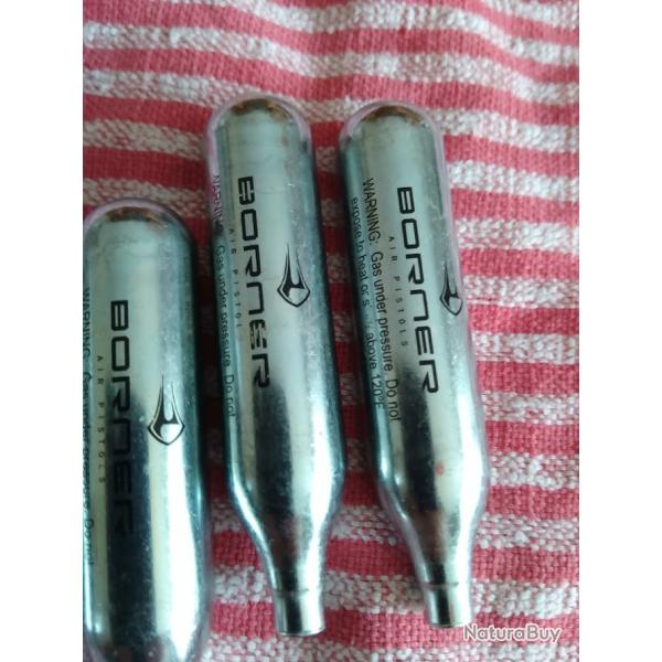 62  SPARCLETTES 12 GRAMMES CO2 FRANCAISES  POUR ARMES DE DEFENSE DE VOTRE FOYER