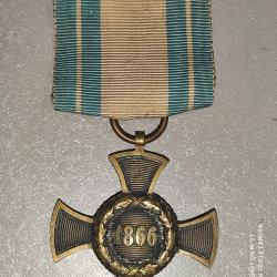 Bavi&egrave;re. Croix comm&eacute;morative de la guerre de 1866.