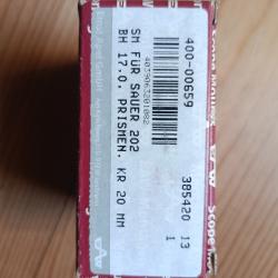 Montage EAW pour Lunette &agrave; Rail (Schmidt & Bender) - &Eacute;tat Neuf