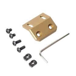 Support Picatinny R&eacute;glable Aluminium 20 mm Multi-Position Accessoire Tactique Airsoft D&eacute;sert