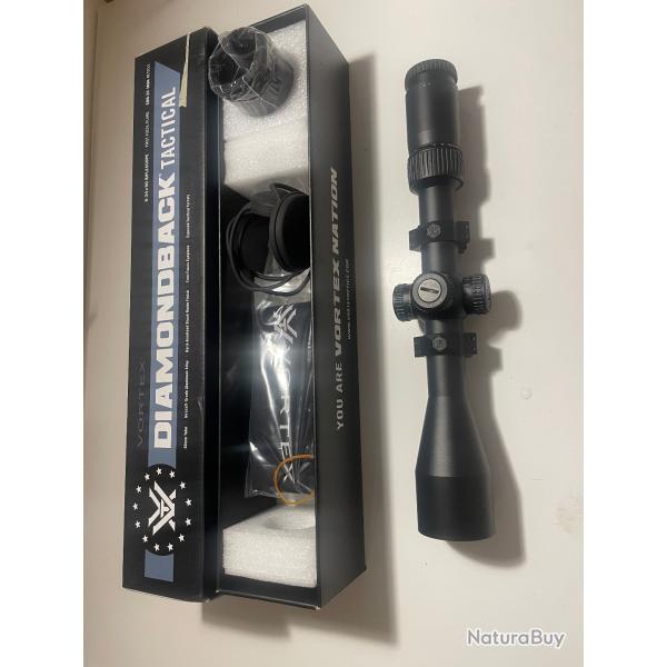 Lunette VORTEX DIAMONDBACK TC 6-24x50 avec montage pour rail Picattiny