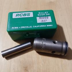 Recalibreur rcbs pour ogives 357 magnum. Neuf. Jamais servi. Bullet sizer die. Pas lee lyman