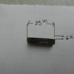 pi&egrave;ce de fermeture verrou de bascule pour ancien fusil de chasse &agrave; cl&eacute;