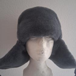 CHAPKA-OUCHANKA CHAPEAU MILITAIRE TAILLE 56 SOLDAT ARM&Eacute;E DE TERRE NOS URSS 1988