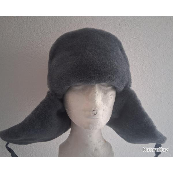 CHAPKA-OUCHANKA CHAPEAU MILITAIRE TAILLE 56 SOLDAT ARM�E DE TERRE NOS URSS 1988