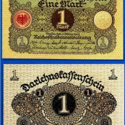 Allemagne 1 Mark 1920 Marks Billet Neuf