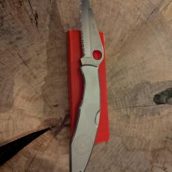 Vintage Rare Spyderco Police with US Navy SEAL Team 2 logo.