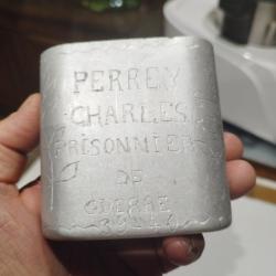 Quart de prisonniers de guerre Fran&ccedil;ais WW2 grav&eacute;