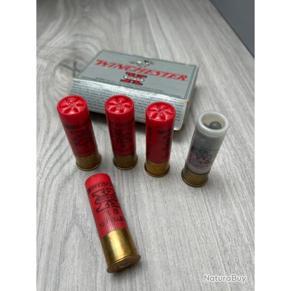 5 chevrotines 12 grains calibre 16