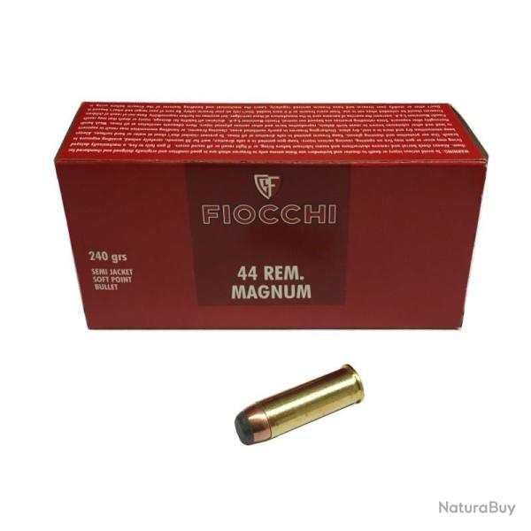 Fiocchi cal.44 Rem Mag SJSP 240 grains - 15.6 grammes x500