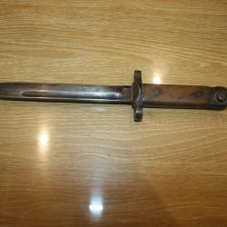 baionnette italienne pour fusil carcano m 38