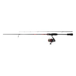 Pack canne &agrave; p&ecirc;che t&eacute;l&eacute;r&eacute;glable DAIWA ninja tsukie 2026 2.21m + moulinet NJ23LT4000
